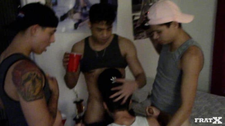 FratX super tops trashing our bare asses dripping cum 0 gay porn pics 768x432 - FratX super tops trashing our bare asses dripping with cum